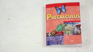 Unboxing BJU Math 12: Pre-Calculus Homeschool Kit