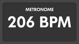 Download lagu 206 BPM - Metronome