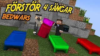 FÖRSTÖR 4 SÄNGAR | BEDWARS med SoftisFFS