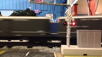 Rail fanning the grade crossing