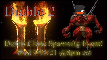 Diablo Clone Spawning Event!