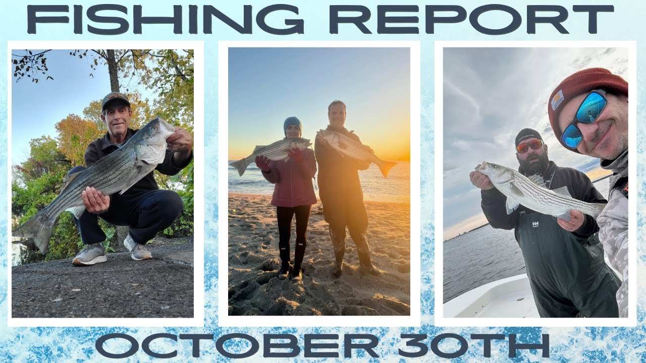 Отчет о рыбалке в Нью-Джерси, 30 октября 