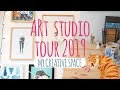 ART STUDIO TOUR 2019: where I work every day as a freelance illustrator