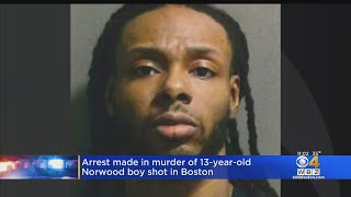 Csean Skerritt arrested in murder of Norwood 13-year-old Tyler Lawrence in Mattapan