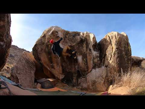 Beta Video for climb Kung Pao v6, Moe's Valley