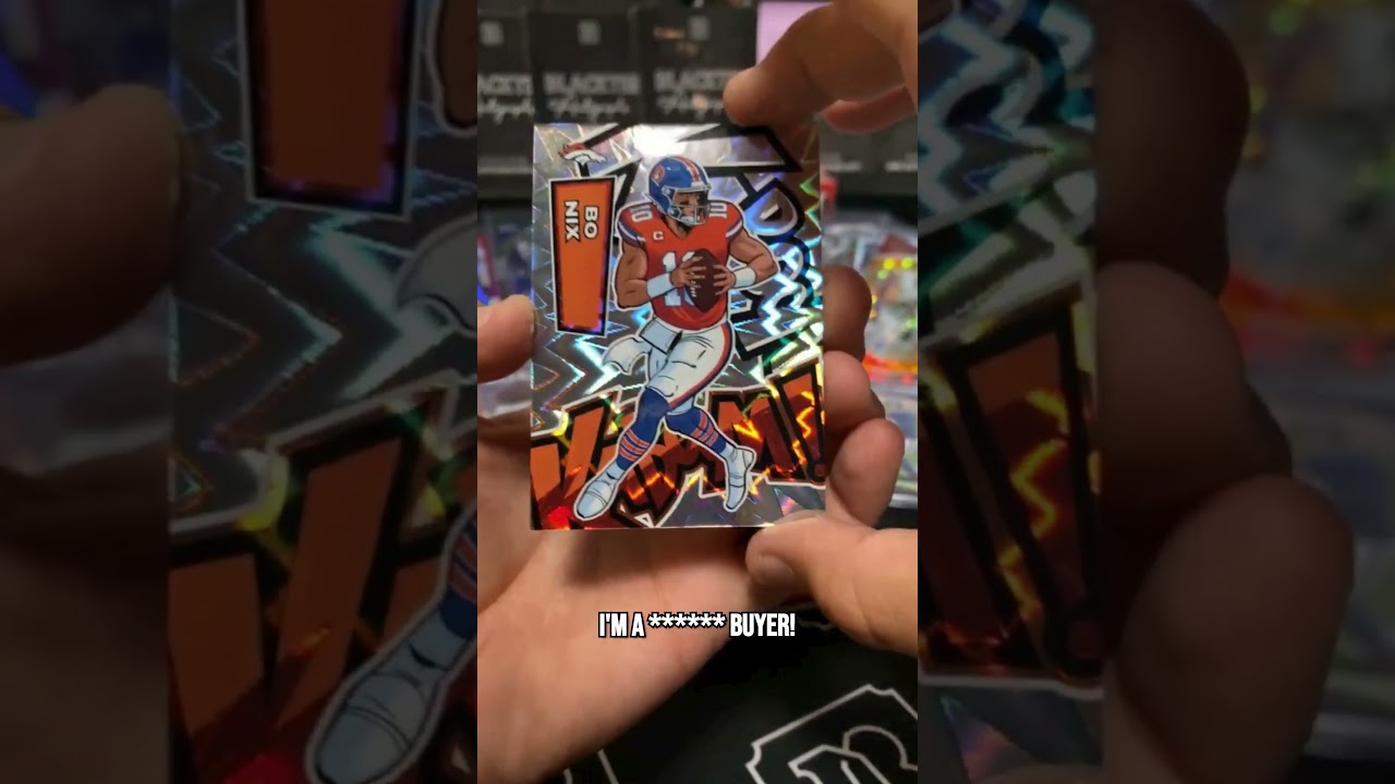 🚨 KABOOM! 🤯 Bo Nix KABOOM 🤯 pulled by Hobby Ray out of 2025 Absolute Football LIVE on Whatnot 🔥