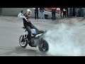 Motorrad-Show beim Ötztalmarathon