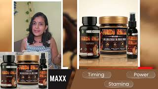 Turbo Maxx Powerful Wellness Support | Increase Timing | Boost Stamina | Desire Female Partner.