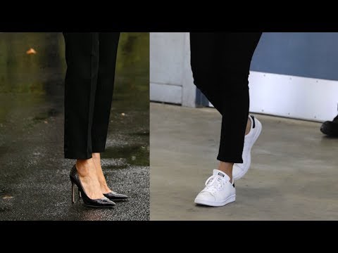 Vidéo: Melania Trump Porte Des Chaussures Hautes Pour Aller Au Texas