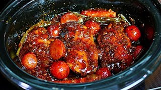 Slow Cooker Orange Chicken Thigh Recipe