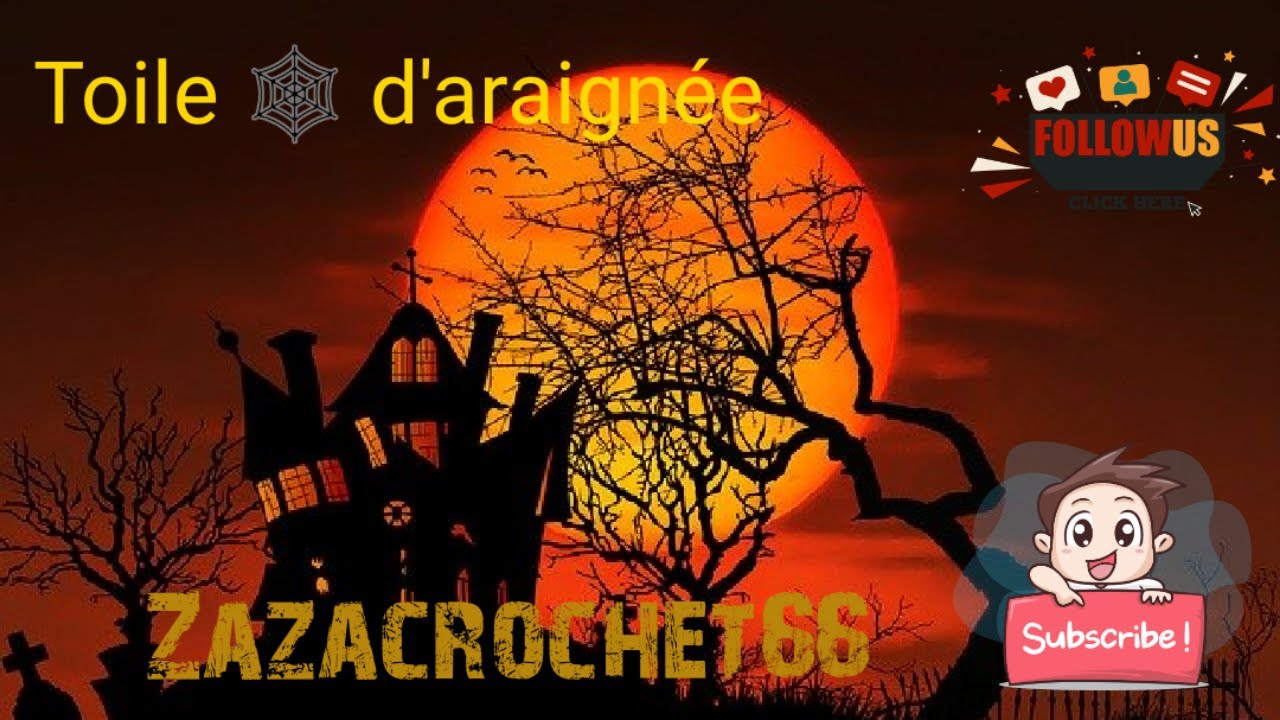 Kit Crochet Halloween Destination Vacation – Araignée Et Accessoires – Neuf