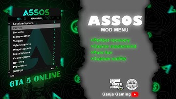 ASSOS MOD MENU MIGHT ACTUALLY BE THE BEST GTA MENU! | INSANE MONEY | Setup & Install!