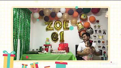 ZOE JUANA - 1st Birthday - Quarantine edition!