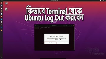 How to Log Out Ubuntu From a Terminal Instantly
