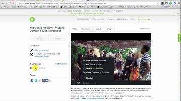 Captioning with Amara an example