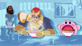 Captain Falcon steals Hungryboxs Soup