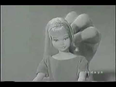 1964 First EVER Skipper Barbie's Little Sister Commercial