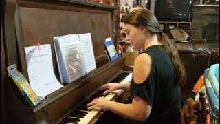 I Will Carry You piano only