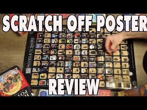 Wond3rLand Scratch Off Movie Poster Review