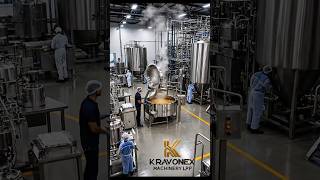 Circular batch fryer are making Chips and namkeen from raw material #chips #batchfryer #food #fyp