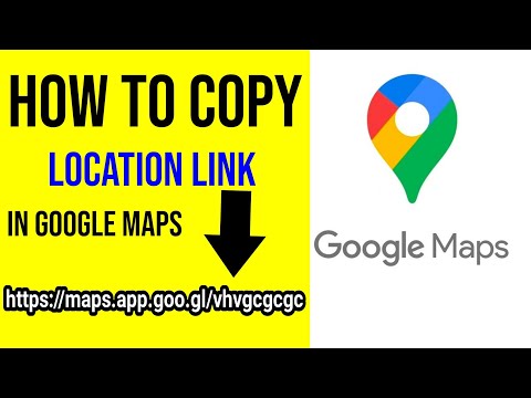 how to copy location address link in google maps and paste it to website youtube or Facebook android