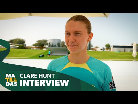 Clare Hunt Everyone39s eager to be here  CommBank Matildas
