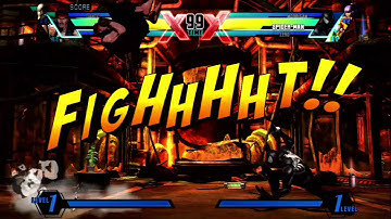 Marvel Vs. Capcom 3, Ryu, World Record! 7 PERFECTS in a single Arcade Mode run.