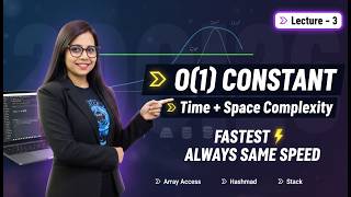 Big O(1) Constant Time Complexity 🚀 |Time & Space Explained with Java Code |DSA Lecture 3 #dsa #java