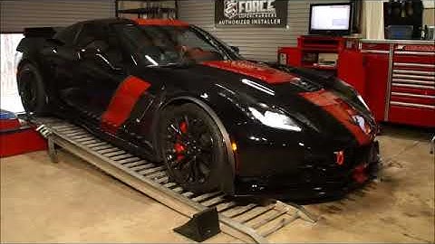 Stock C7 Z06 with Rear Cats Dyno Tuned by  Steven Leerentveld
