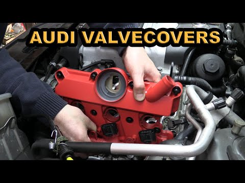 How To Replace Audi valve covers / Gasket