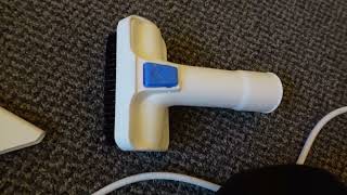 Close Up Look at Corded Stick Vacuum, 2 in 1 Ultra Lightweight 14Kpa Power Suction Handheld Vacuum C