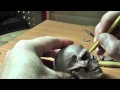 half skull sculpt