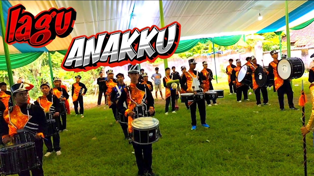 Drumband Dwijaswara Spesial Big macht | Lagu anakku live regek