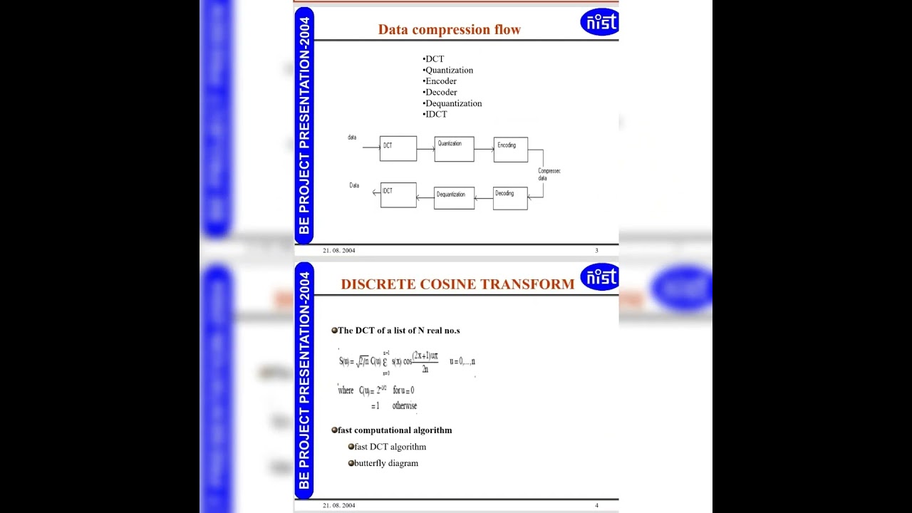 my B.E project implementation of DCT for image compression using vhdl