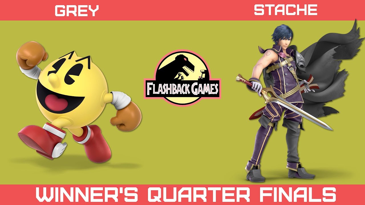 Grey (Pac-Man) vs Stache (Chrom) - Flashback Fightclub [98] - YouTube
