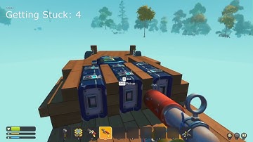 Vehicle in Warehouse is not a good idea. (Scrap Mechanic)