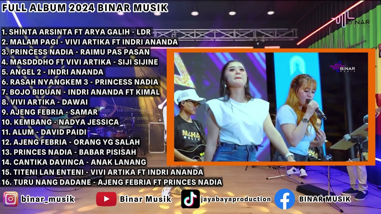 BINAR MUSIK 2024 DANGDUT AKUSTIK FULL ALBUM