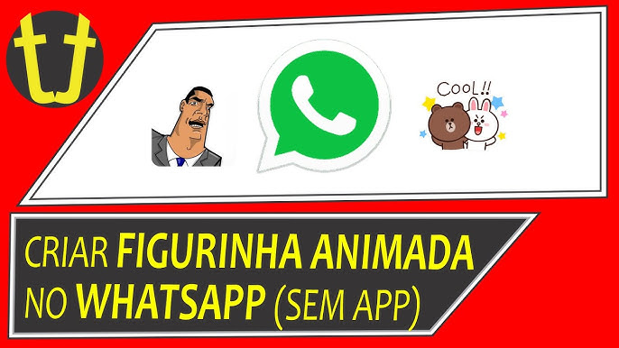 Aprenda - Como fazer figurinhas animadas no WhatsApp