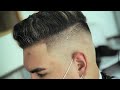 Desvanecido en cabello difícil (delgado) Hig Fade  Tutorial / #barberia #tutorialdebarberia