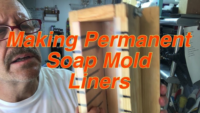 Make your own soap mould liner with this simple, one-piece folded method  (line any soap mould!) 