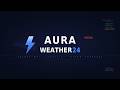 LIVE US Weather Radar & Alerts + ambient sleep music— Aura Weather 24