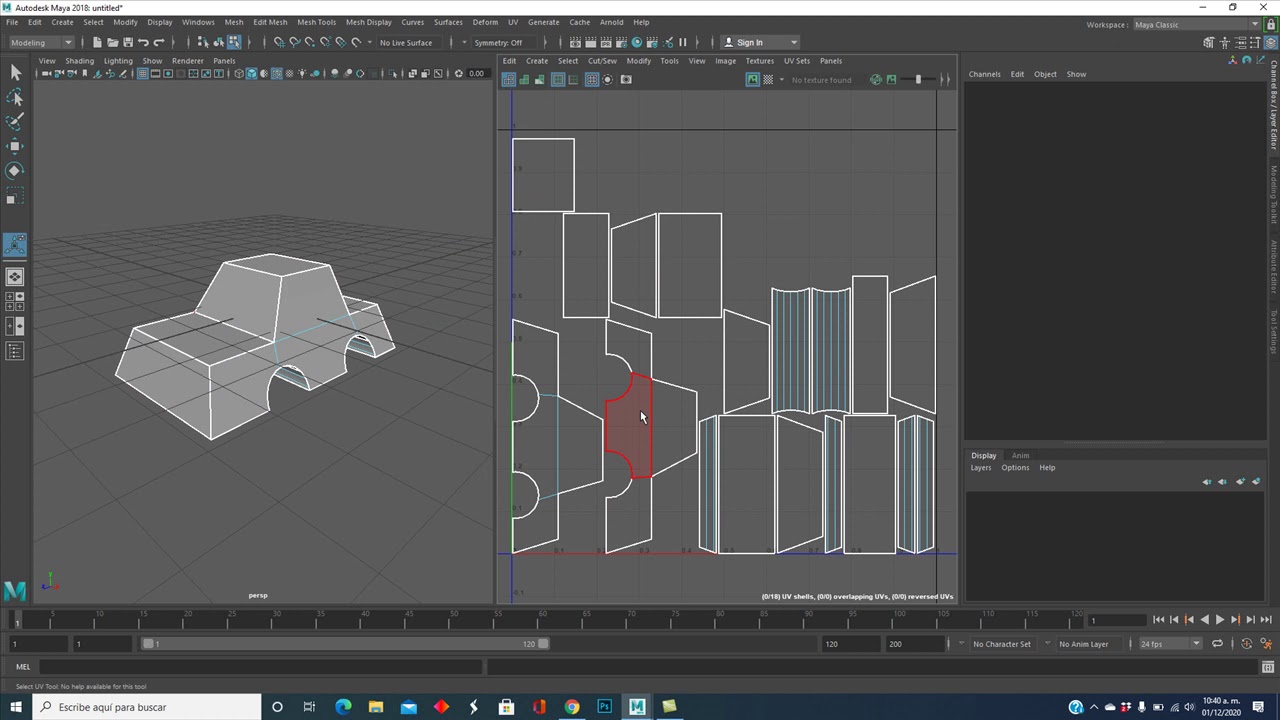 Tutorial Autodesk Maya. Lección 22: Mapeado UV - YouTube