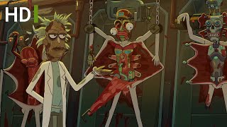 Ugly rick - Rick and Morty  Season 5 (green portal)