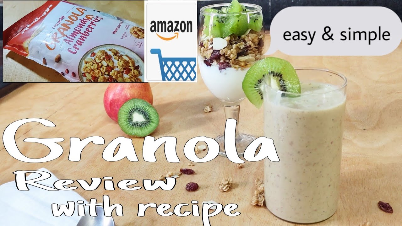 Kellogg's GRANOLA Almonds & Cranberries variant, Review Granola