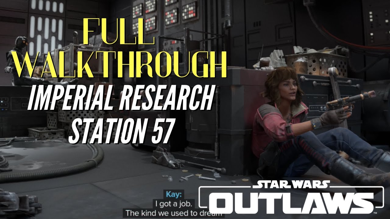 How to Infiltrate Imperial Research Station 57 The Droidsmith Main Story Quest | Star Wars Outlaws |