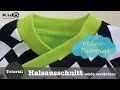 "Halsausschnitt schön versäubern"  DIY Näh-Tutorial