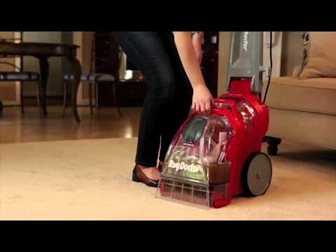 Rug Doctor Deep Carpet Cleaner - Emptying Waste Water Tank