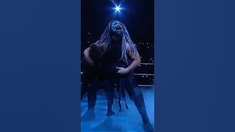 Uncle Howdy hits Chad Gable with Sister Abigail!   #wwe #unclehowdy #braywyatt