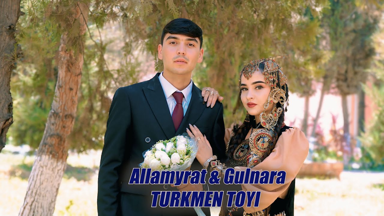 Алламырат ве Гулнара Туркмен той Ролик 2025
