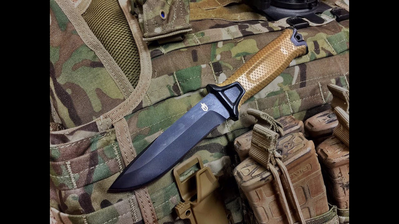 Gerber Strongarm Tactical Knife - YouTube